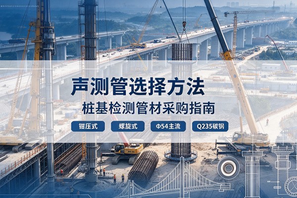 明山声测管选型标准