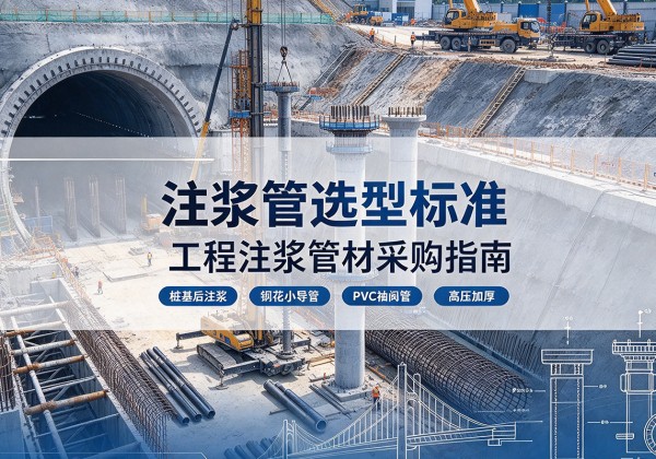 明山注浆管选型标准